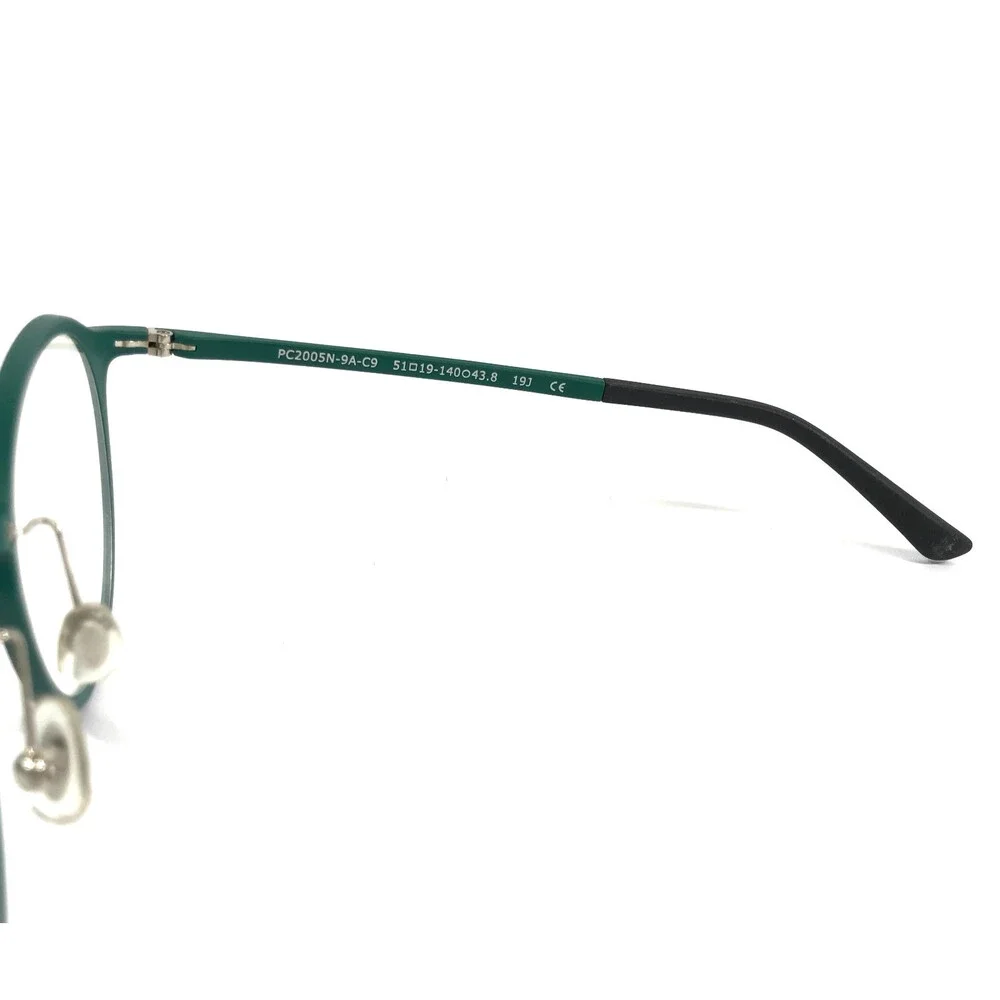 OWNDAYS Eyeglasses Frames PC2005N-9A-C9 Green Round Full Rim 51-19-140